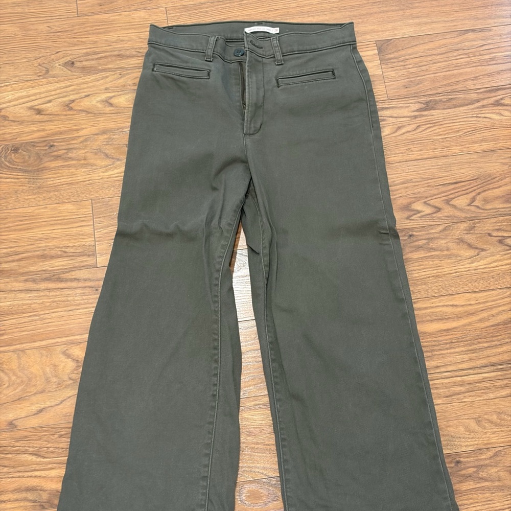 Levi's Women's Ribcage Jeans - Olive Green